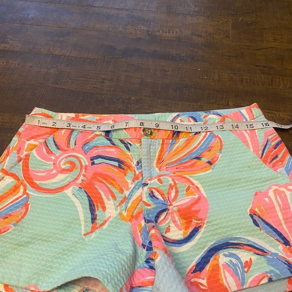Lily Pulitzer Adie Shorts Minty fresh on the rocks shorts - Picture 7 of 9